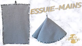 DIY  Je réalise des essuiemains [upl. by Nohtahoj]