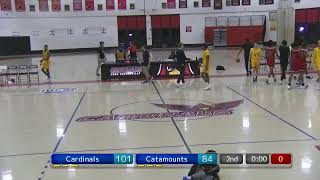 Mens Basketball CCBC Catonsville vs WVU Potomac State [upl. by Lacsap25]