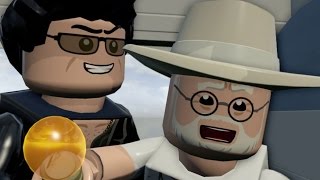 LEGO Jurassic World Walkthrough Part 1 Prologue  The Park is Open Jurassic Park [upl. by Franky782]