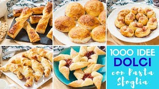 MILLE DOLCI con la Pasta Sfoglia Pronti in 1 Minuto  Easy Puff Pastry Recipe Ideas  55Winston55 [upl. by Durgy]