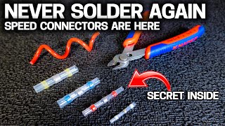 Never Solder Again  How to Connect Wires the EASY Way [upl. by Nolahs893]