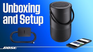 Bose Portable Smart Speaker – Unboxing and Setup [upl. by Einavoj]