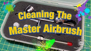 Cleaning The Master Airbrush [upl. by Jez718]