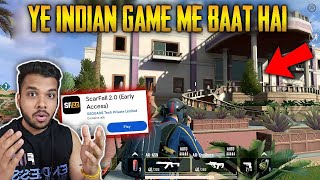 SCARFALL 20 INDIA KA REAL BATTLE ROYALE 💀 THE NEXT BGMI IS HERE  GRAPHICS BGMI SE BETTER HAI 🥵😲 [upl. by Lekcar]