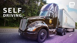 UPS selfdriving delivery trucks are on the road [upl. by Amabelle]