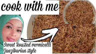 Sweet roasted vermicellivermicelli noodles recipe [upl. by Annat]