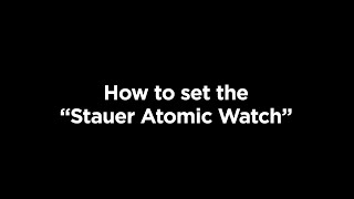 Stauer Atomic Master [upl. by Arreit]