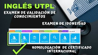 ¿Cómo registrarse para dar examen de validación de conocimiento Idoneidad u Homologación de INGLÉS [upl. by Allred399]