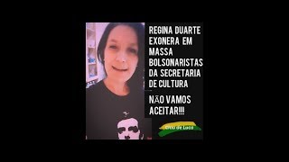 Não aceitamos a Regjna Duarte exonerar em massa os Bolsonaristas e nomear comunistas [upl. by Neyuq]