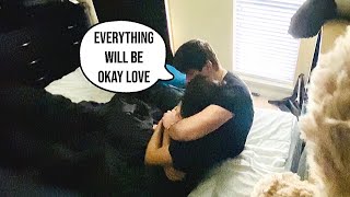 NIGHTMARE PRANK ON BOYFRIEND EMOTIONAL REACTION [upl. by Vasta205]