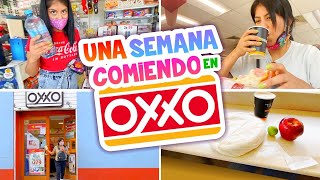 😱 UNA SEMANA COMIENDO en EL OXXO 🌭🌯¡YA PROBÉ DE TODO ¿SUBÍ DE PESO 🐷¿CUÁNTO GASTÉ💸  Conny Merlin [upl. by Foushee634]