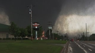 Moore Oklahoma EF5 Tornado Video 52013 [upl. by Gnod679]