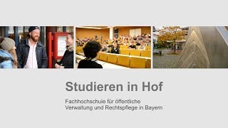 Studieren in Hof [upl. by Jorey]