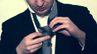 How to Tie a Tie Stropdas knopen Eldredge knoop [upl. by Baskett]