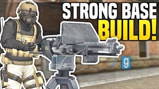 BUILDING A STRONG BASE  Gmod DarkRP  Police Wont Stop Raiding [upl. by Nomelif]