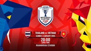 LIVE  Thailand vs Vietnam  MitsubishiElectricCup 2024 Final [upl. by Oliviero]