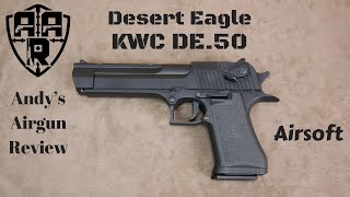 KWC Desert Eagle 50  6mm Co2 Airsoft Pistol [upl. by Fredia]