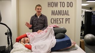 HOW TO DO MANUAL CHEST PT Airway Clearance [upl. by Rudie]