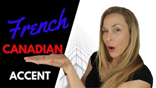 French Canadian Accent  Different Sounding Consonants [upl. by Darcia]