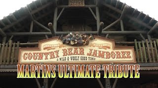 Country Bear Jamboree WDW Martins Ultimate Tribute [upl. by Yllatan]