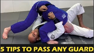 5 Tips To Pass ANY Guard by John Danaher [upl. by Newob37]