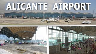 Alicante Airport  Spain 4K [upl. by Elaine]