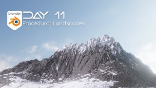 HOW TO MAKE LANDSCAPE IN BLENDER  BLENDER TUTORIAL [upl. by Hendon314]