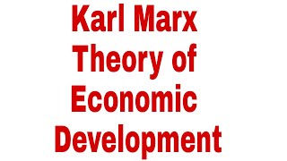 Karl Marx Theory of Economic Development [upl. by Oer144]