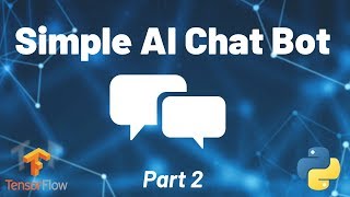 Python Chat Bot Tutorial  Chatbot with Deep Learning Part 2 [upl. by Ahseer64]