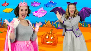 Halloween Baby Shark  More Kids Halloween Songs [upl. by Ak]