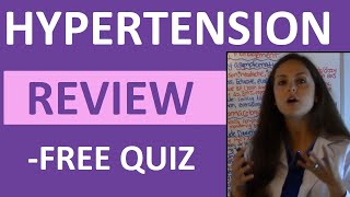 Hypertension Nursing NCLEX Review [upl. by Yreva]