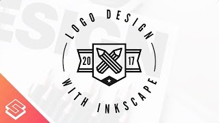 Inkscape for Beginners Logo Design Tutorial [upl. by Priestley]