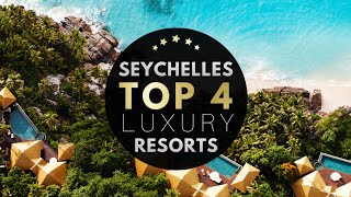 BEST LUXURY RESORTS IN THE SEYCHELLES 2022 🏆⭐️ Top 4 of the best 5 hotels in the Seychelles 4K [upl. by Refynnej235]