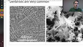 Why do dendrites form in metal alloys [upl. by Kceb]