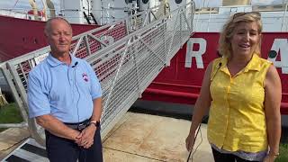 Visit “LIGHTSHIP OVERFALLS” in Lewes [upl. by Idalina982]