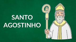 Santo Agostinho resumo  FILOSOFIA [upl. by Anialad]