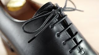 How To Lace amp Tie Dress Shoes [upl. by Tniassuot]