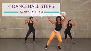 Dancehall Tutorial For Beginners  Step By Step Class [upl. by Idnem]