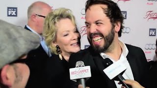 Angus Sampson quotBear Gerhardtquot at FX’s Fargo Red Carpet Premiere Event FargoFX [upl. by Arelc]