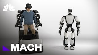 This Humanoid Robot Can Mimic Human Movement In Real Time  Mach  NBC News [upl. by Zipporah755]