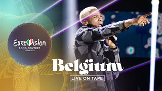 Jérémie Makiese  Miss You  Belgium 🇧🇪  Live On Tape  Eurovision 2022 [upl. by Treb740]