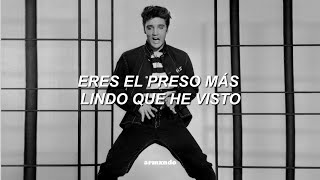 Elvis Presley — Jailhouse Rock Lyrics  Sub Español  Video [upl. by Dania]