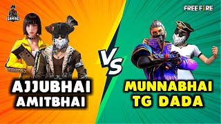 Ajjubhai and Amitbhai Vs TG Dada and Munna  Only M79 Challenge  Garena Free Fire [upl. by Namhar]