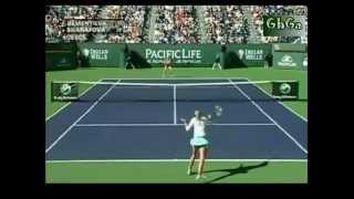 Maria Sharapova vs Elena Dementieva 2006 Indian Wells Highlights [upl. by Ferris645]