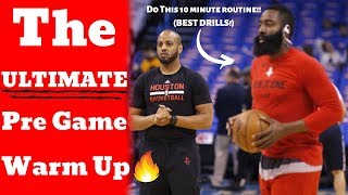 The ULTIMATE Pre Game Warm Up Routine  Basketball Warm Up [upl. by Tuneberg]