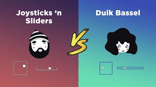 Joystick n Sliders vs DUIK Bassel Rigging [upl. by Haldan]