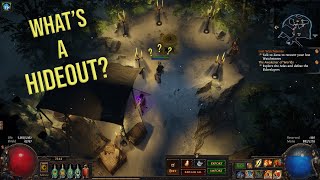 Path of Exile Hideouts Guide  A full guide on unlocking and using hideouts in PoE [upl. by Assil36]