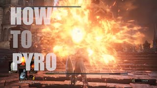 Dark Souls 3 actual Guide Pyromancer PvE [upl. by Idnim340]