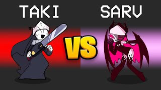 TAKI vs SARVENTE Mod in Among Us [upl. by Hugon]