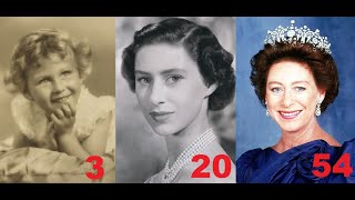 Princess Margaret from 0 to 71 years old [upl. by Adner]